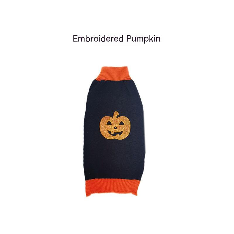 Pooch Pumpkin Patch Halloween Cosplay Sweaters for Dogs