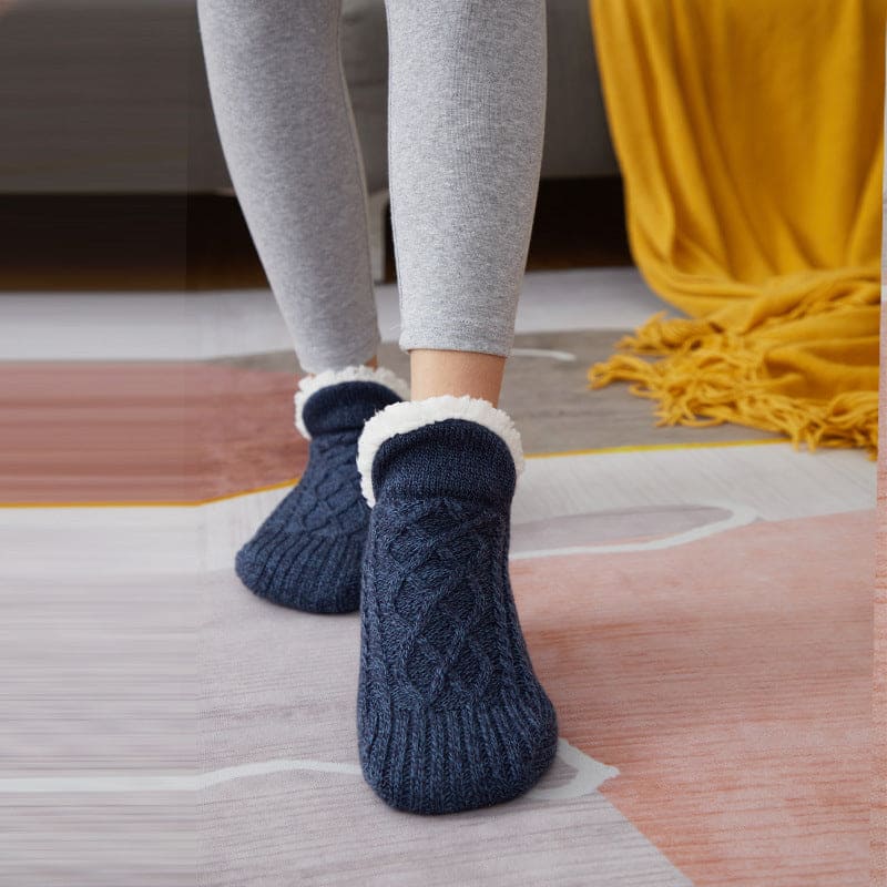 CozyHaven Woolen Winter Slipper Socks