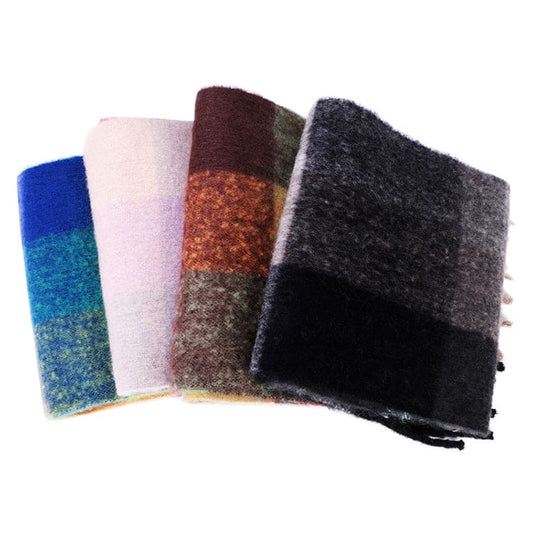 Highland Hues Sea Wool Scarf