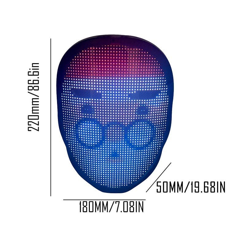 GlowMorph Mask