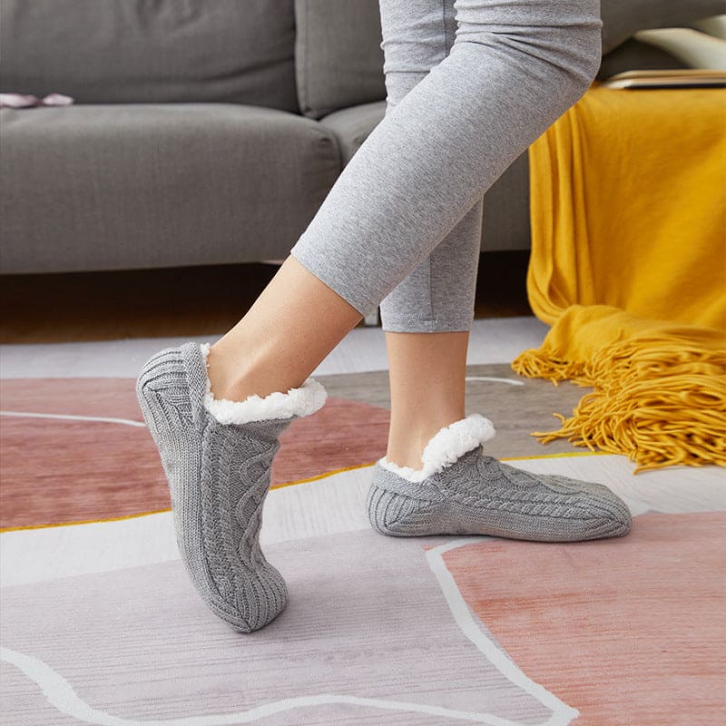 CozyHaven Woolen Winter Slipper Socks