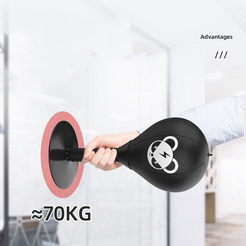 Tabletop Kids' Kickboxing Reflex Ball with Suction Cup Base