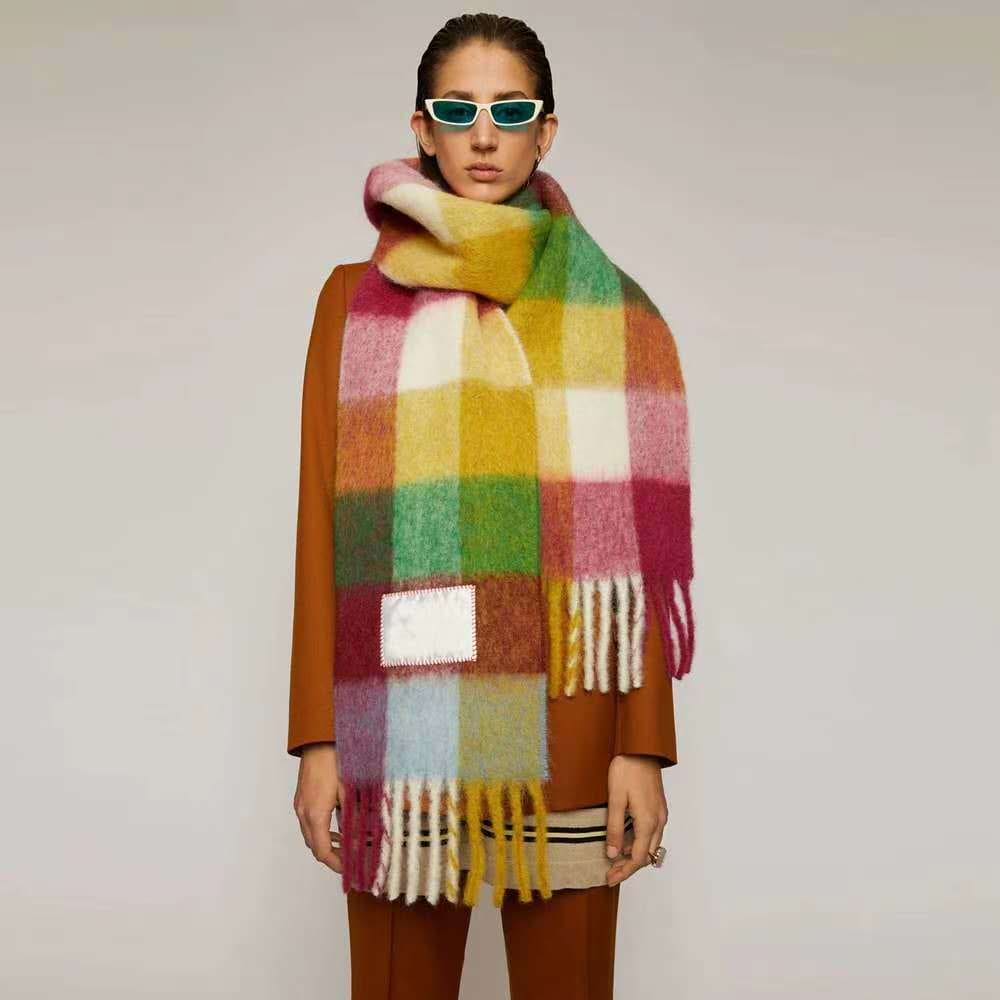 Highland Hues Sea Wool Scarf