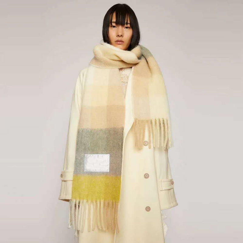 Highland Hues Sea Wool Scarf