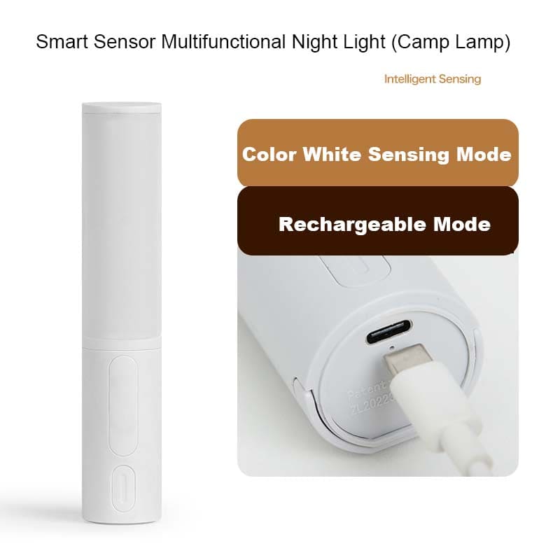 Tri-Light Intelligent Motion Sensor LED Lamp