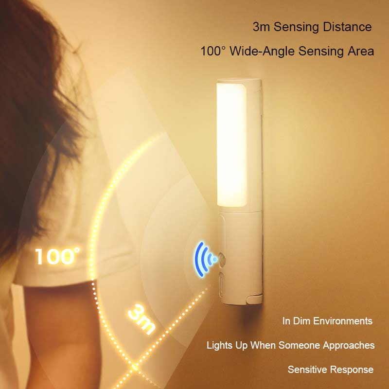 Tri-Light Intelligent Motion Sensor LED Lamp