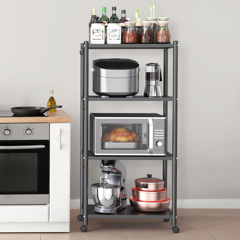 AmbiCraft Adjustable Kitchen Rack with Mobile Flexibility
