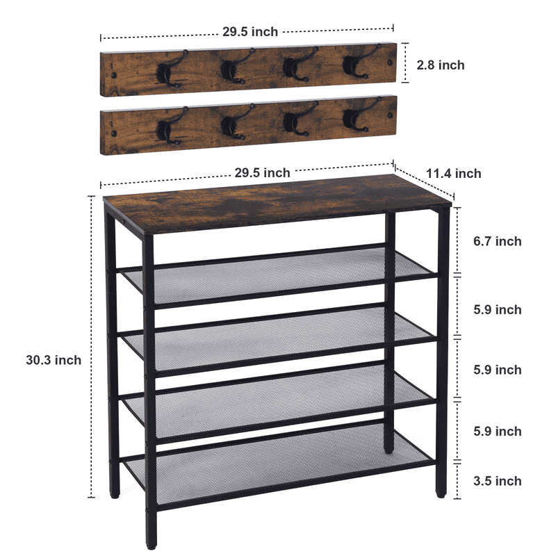 Modern Minimalist Solid Color Home Shelf