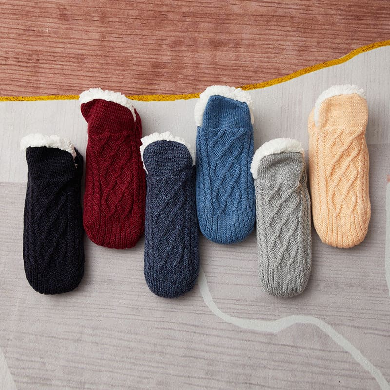 CozyHaven Woolen Winter Slipper Socks