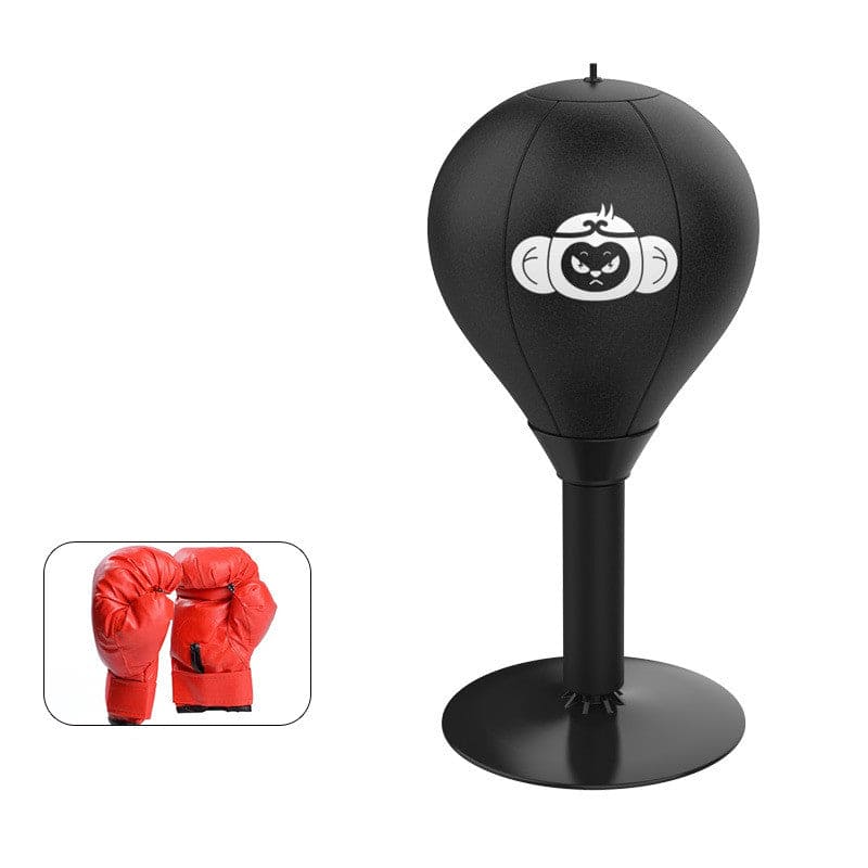 Tabletop Kids' Kickboxing Reflex Ball with Suction Cup Base