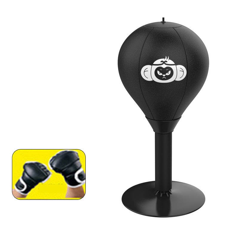 Tabletop Kids' Kickboxing Reflex Ball with Suction Cup Base
