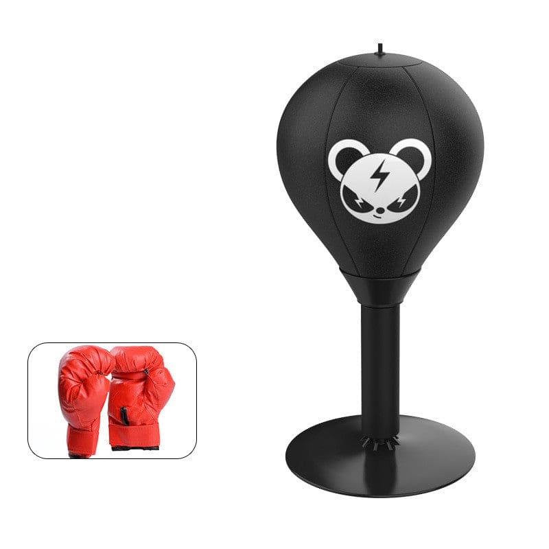 Tabletop Kids' Kickboxing Reflex Ball with Suction Cup Base