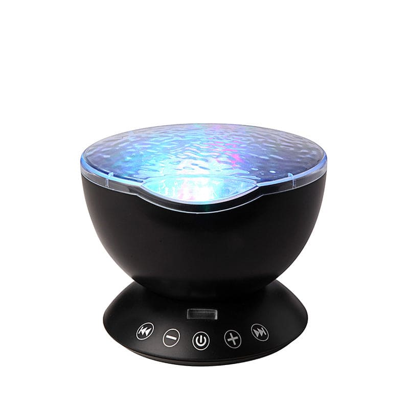 AquaGlow Harmony: Oceanic LED Projector & Sound System