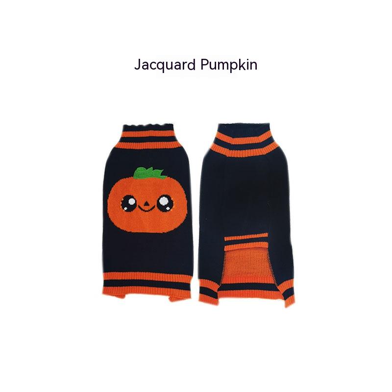 Pooch Pumpkin Patch Halloween Cosplay Sweaters for Dogs