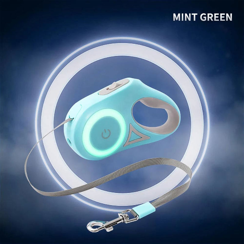 LumiLink RetraFlex: Illuminated Extendable Pet Leash