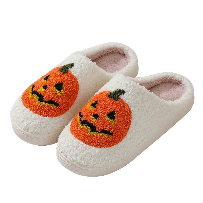Pumpkin Pair Delight Cozy Slippers
