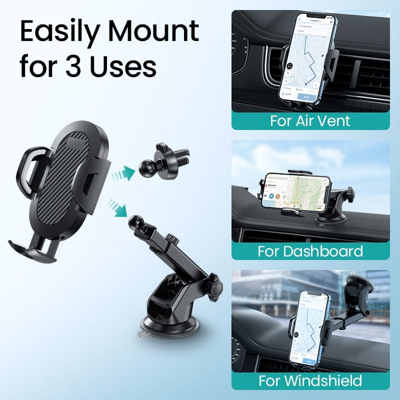 UniHold™ Universal Car Phone Holder Mount