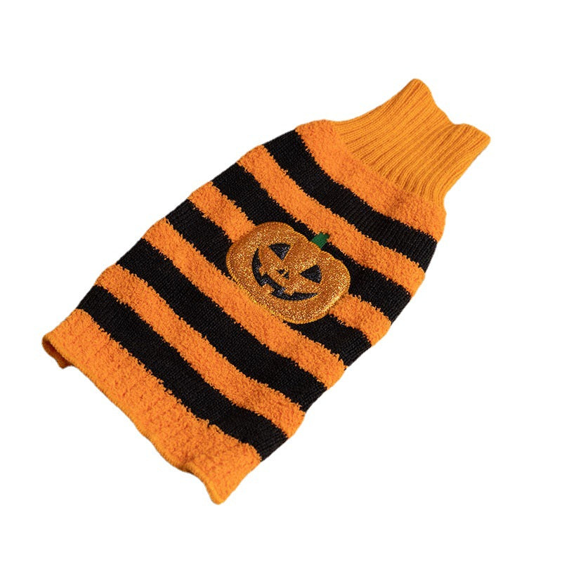 Pooch Pumpkin Patch Halloween Cosplay Sweaters for Dogs