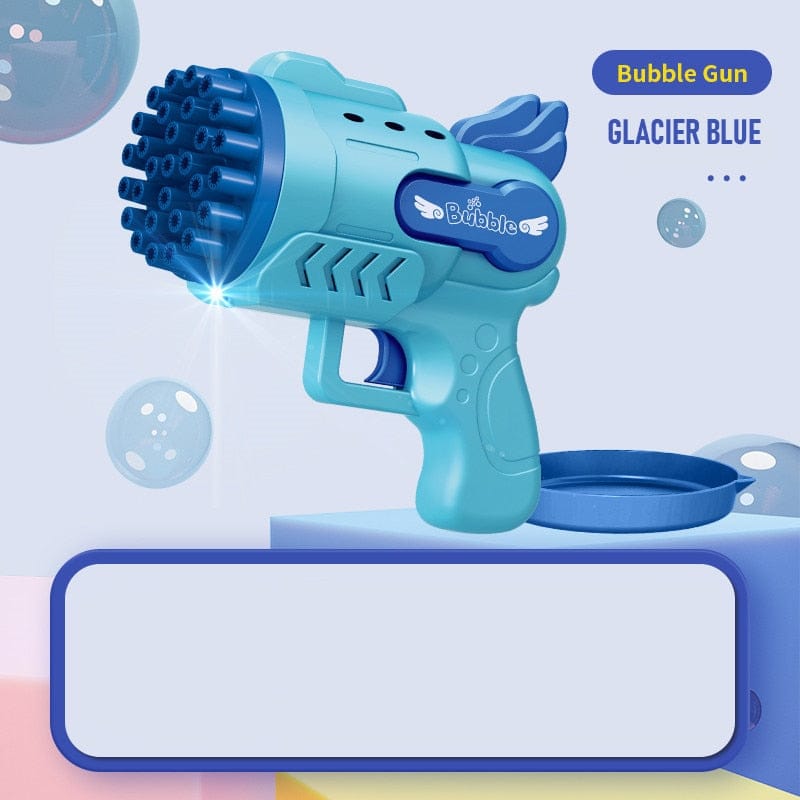 BubbleFun™ Luminous Electric Bubble Machine - 29 Holes, Two Modes, Children's Toy Gift