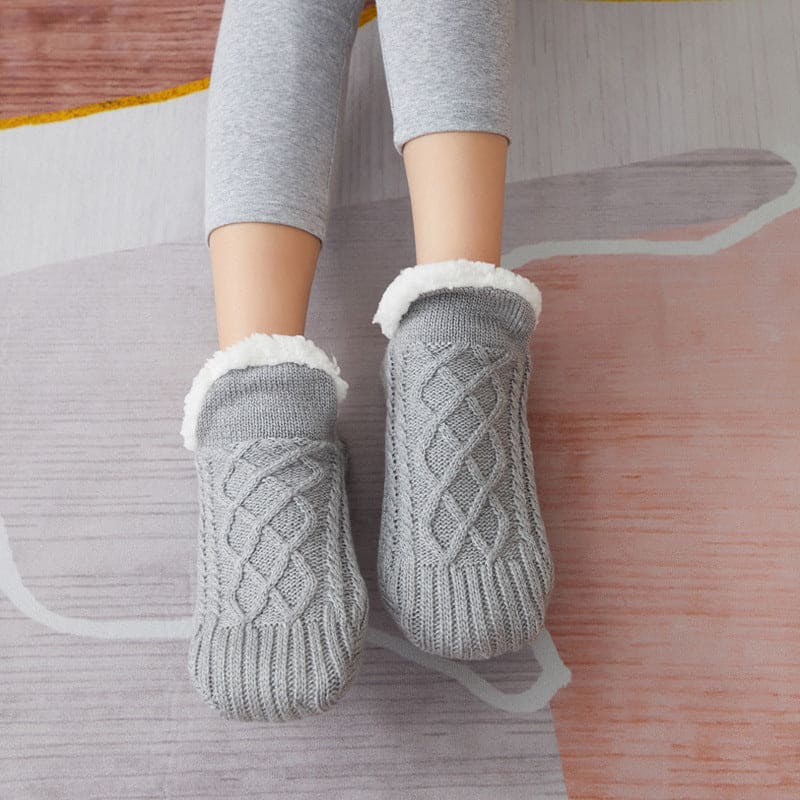 CozyHaven Woolen Winter Slipper Socks
