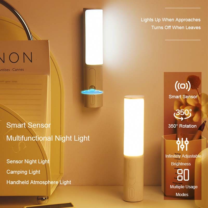 Tri-Light Intelligent Motion Sensor LED Lamp