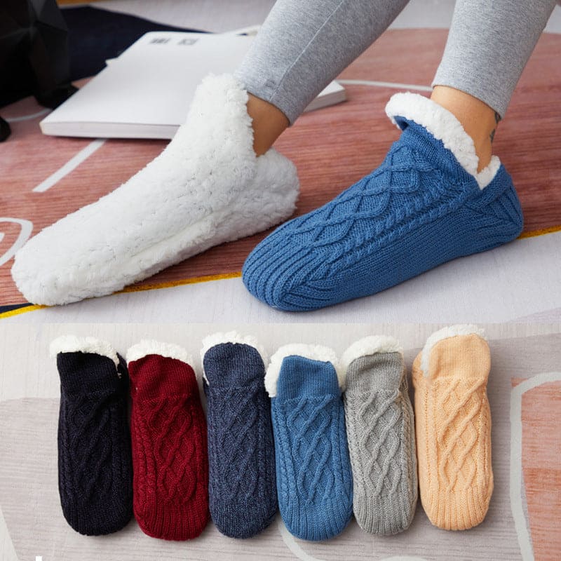 CozyHaven Woolen Winter Slipper Socks