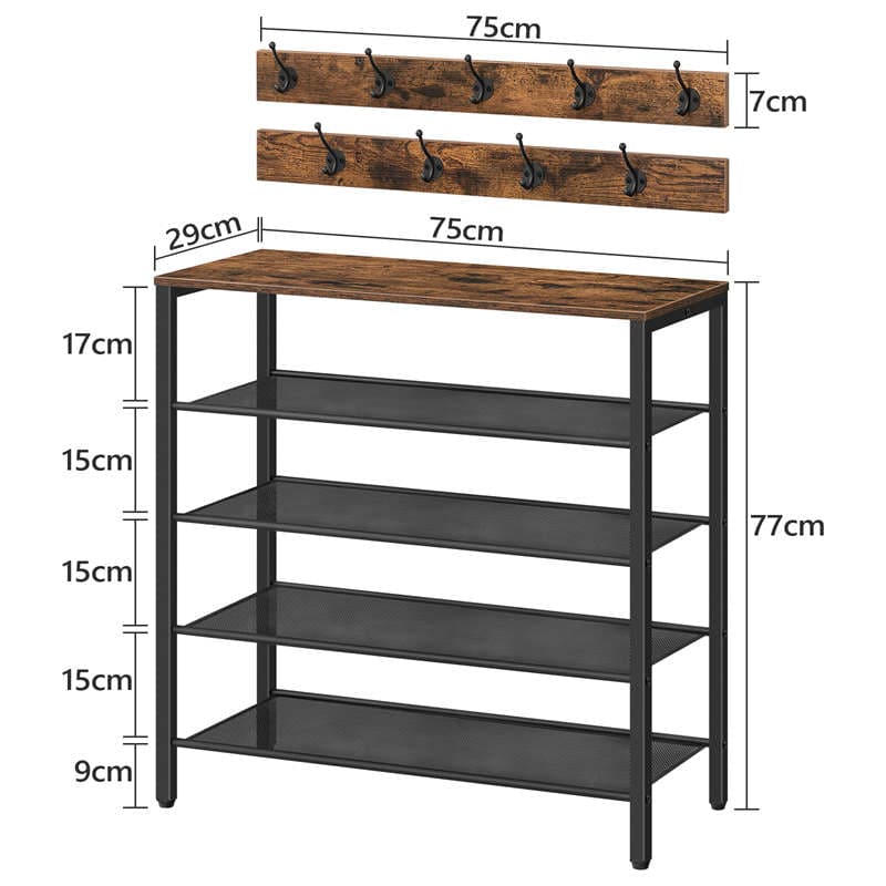 Modern Minimalist Solid Color Home Shelf
