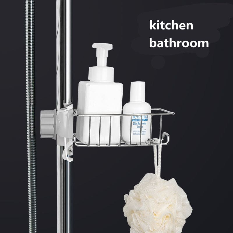 FlexiStore: Adjustable Kitchen & Bathroom Sink Organizer