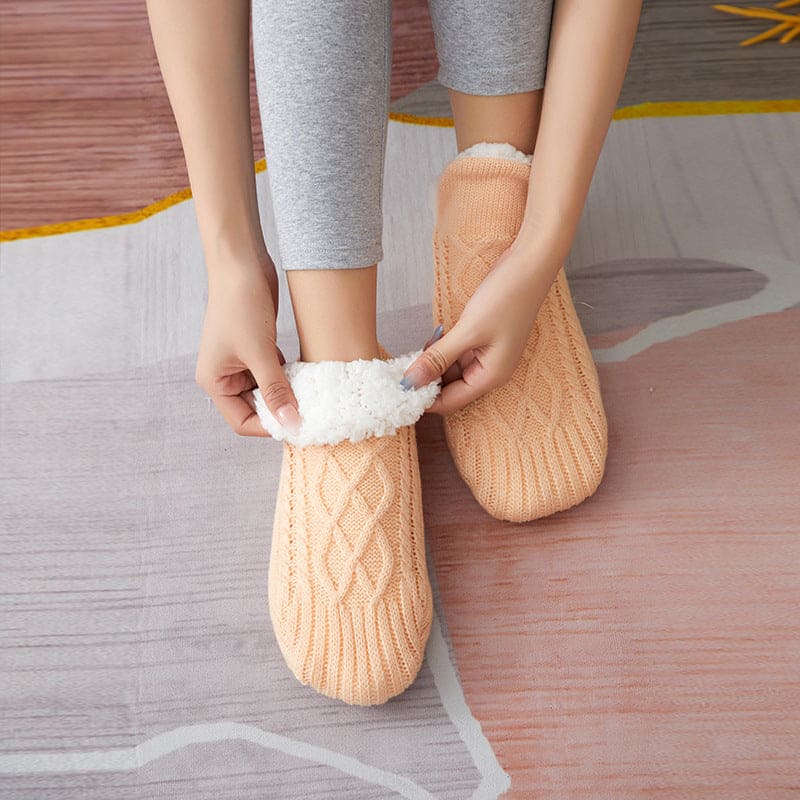 CozyHaven Woolen Winter Slipper Socks