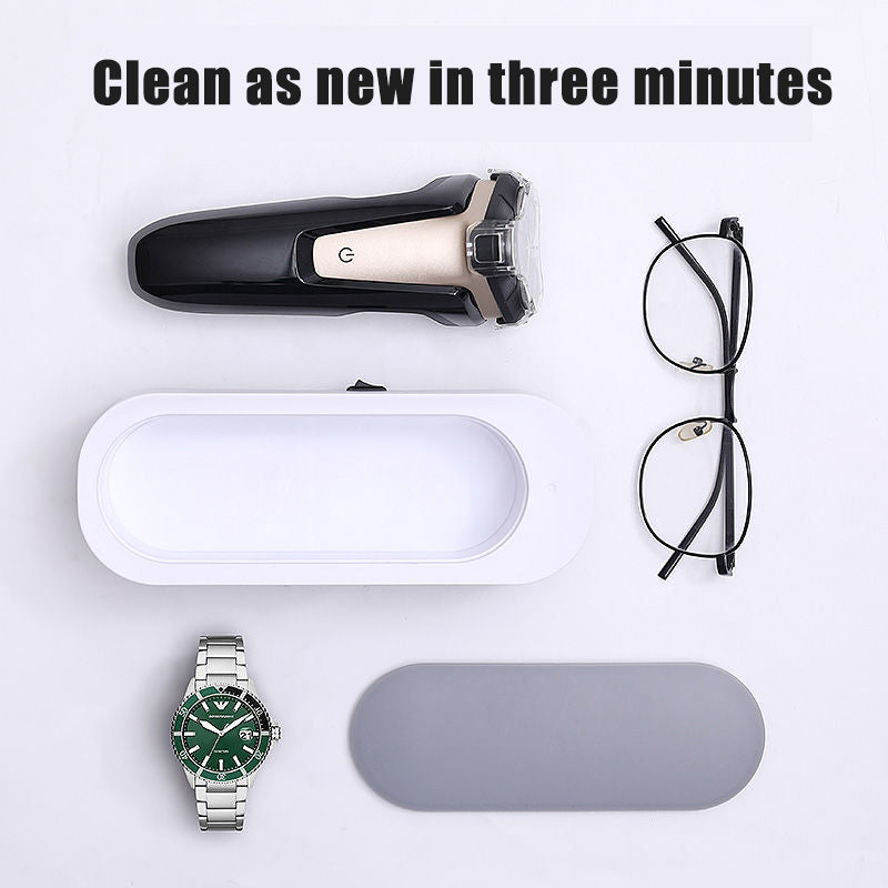 Ultrasonic Cleaning Machine For Eyes Glasses, Washing Jewelry & More!