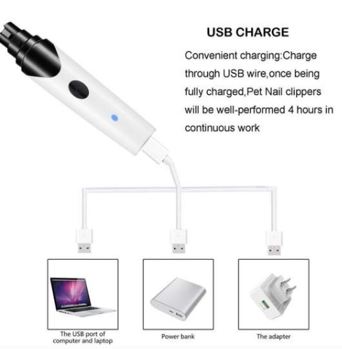 Pet Electric Nail Clippers For Cleaning