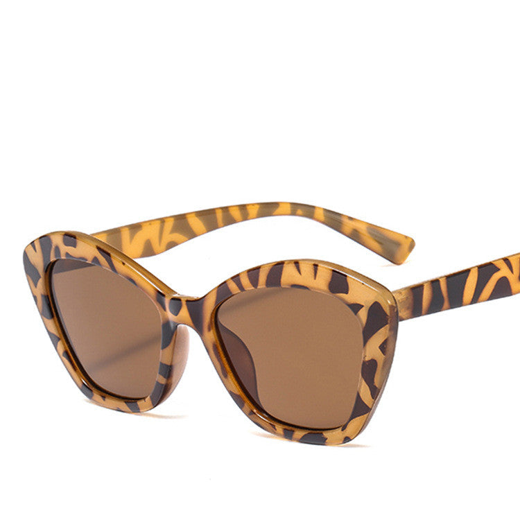 Fashionable Polygon Sunglasses with Jelly Frames