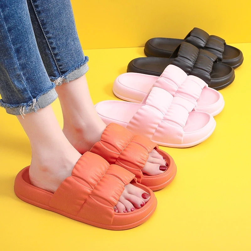 Women's Soft-Sole Summer Beach Slides for Home & Bath