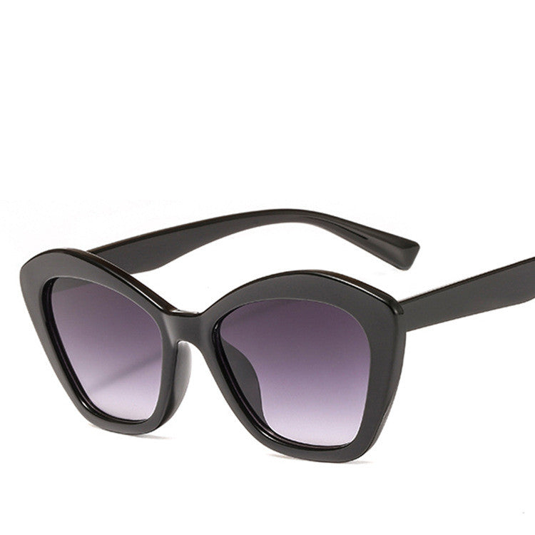 Fashionable Polygon Sunglasses with Jelly Frames