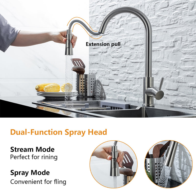 Modern Touch Control Kitchen Faucet