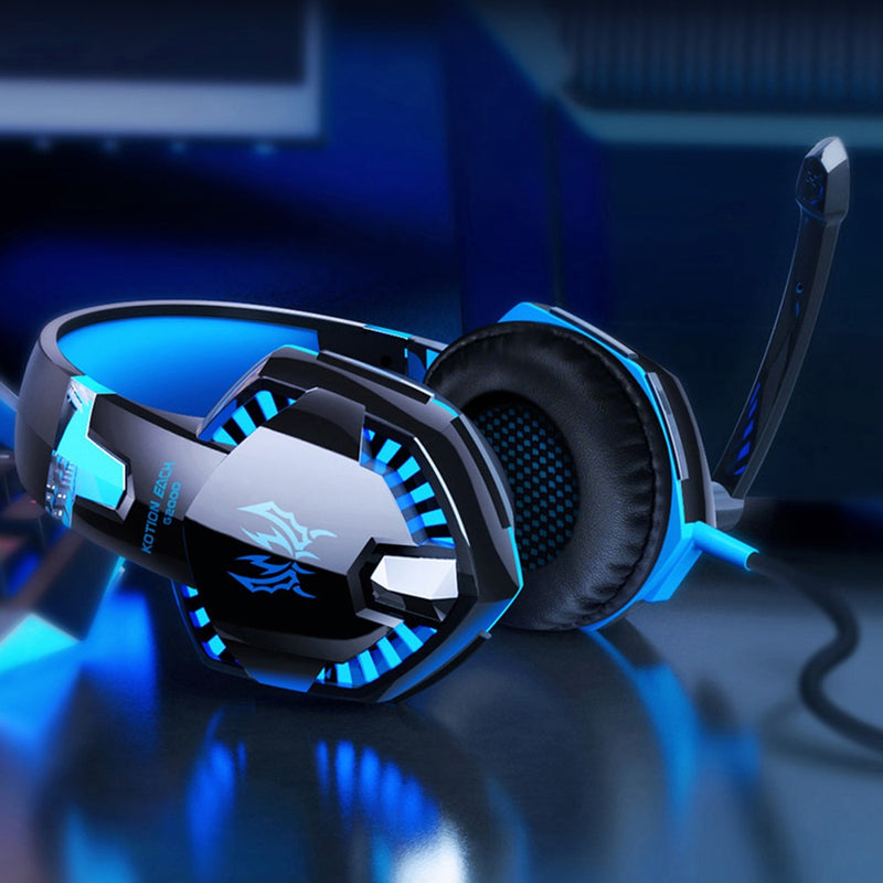 Gaming Headset with Microphone and Bass Stereo Sound