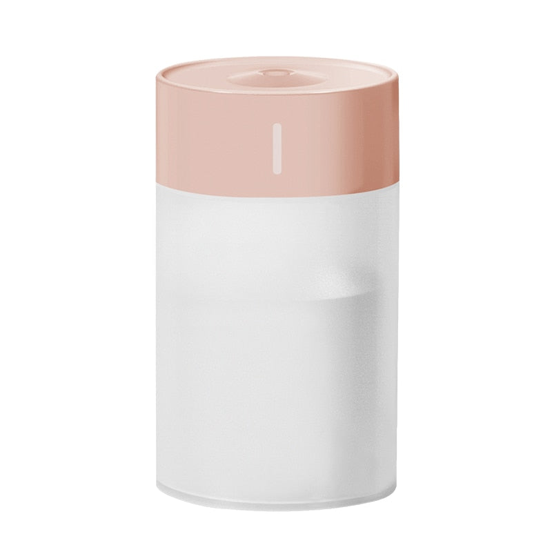 USB desktop humidifier with atmosphere lamp