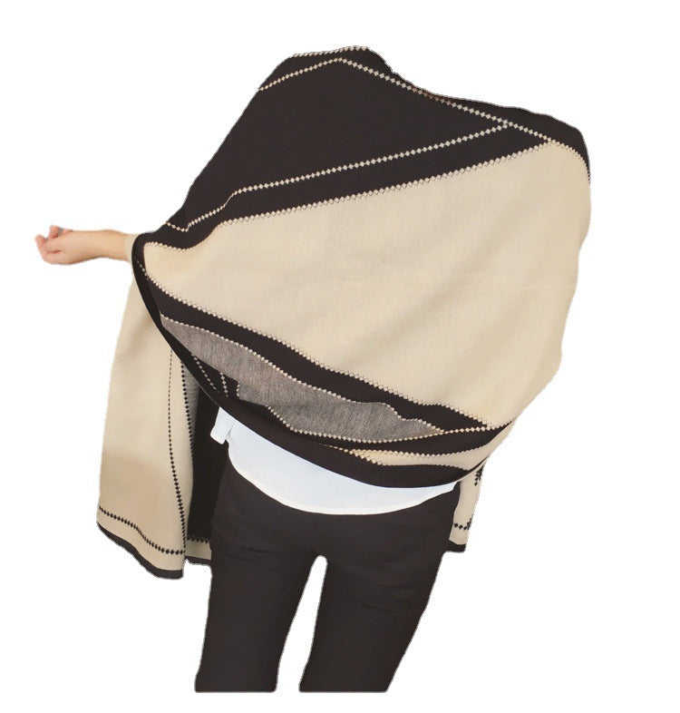 DuoLux Reversible Office Scarf