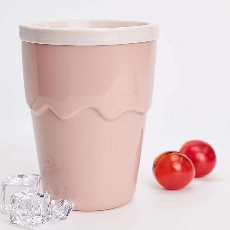 Slushy Cup Ice Cream Maker, Children Selfmade Slushy Cooling Cup