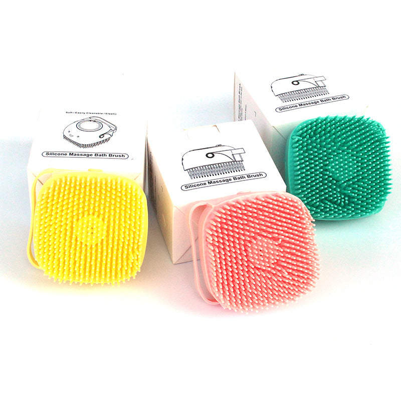 Dog Grooming and Cleaning Tool - Silicone Bathing and Massage Gloves with Comb Brush