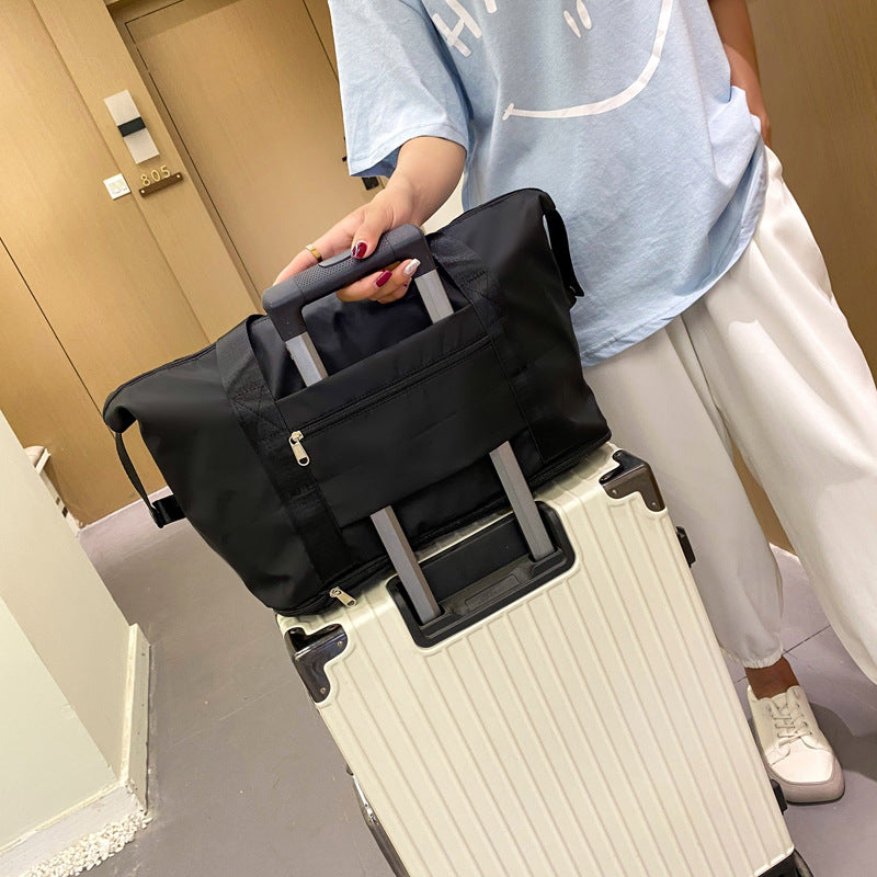Multi-Functional Foldable Storage Bag for Gym, Fitness, and Travel Needs
