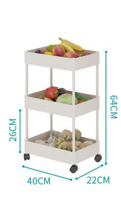 VersaShelf: Multipurpose Bathroom & Kitchen Storage Unit