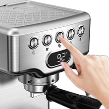 CaféCraft Pro: 20-Bar Stainless Steel Espresso & Latte Maker