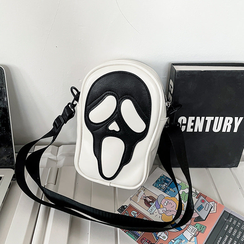 Haunt-Fashion Ghost Skull Crossbody