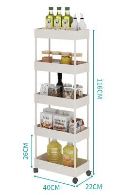 VersaShelf: Multipurpose Bathroom & Kitchen Storage Unit