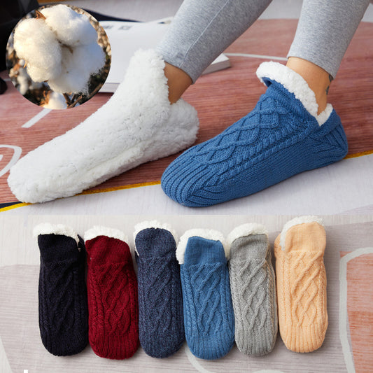 CozyHaven Woolen Winter Slipper Socks