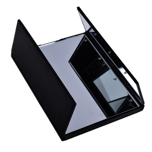 GlowMirror: Portable LED Makeup Mirror - Compact, Folding, and Illuminated.