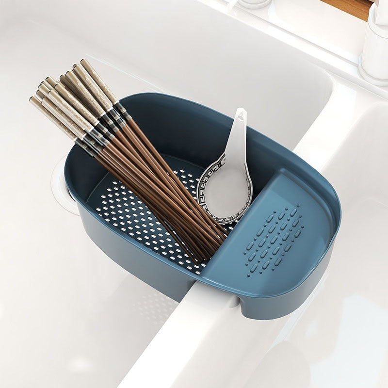 SinkSmart: Complete Kitchen Waste Storage Rack and Organizer