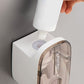 SqueezeEase™ Automatic Toothpaste Dispenser with Wall Mount - Convenient Toothbrush Holder for Bathroom