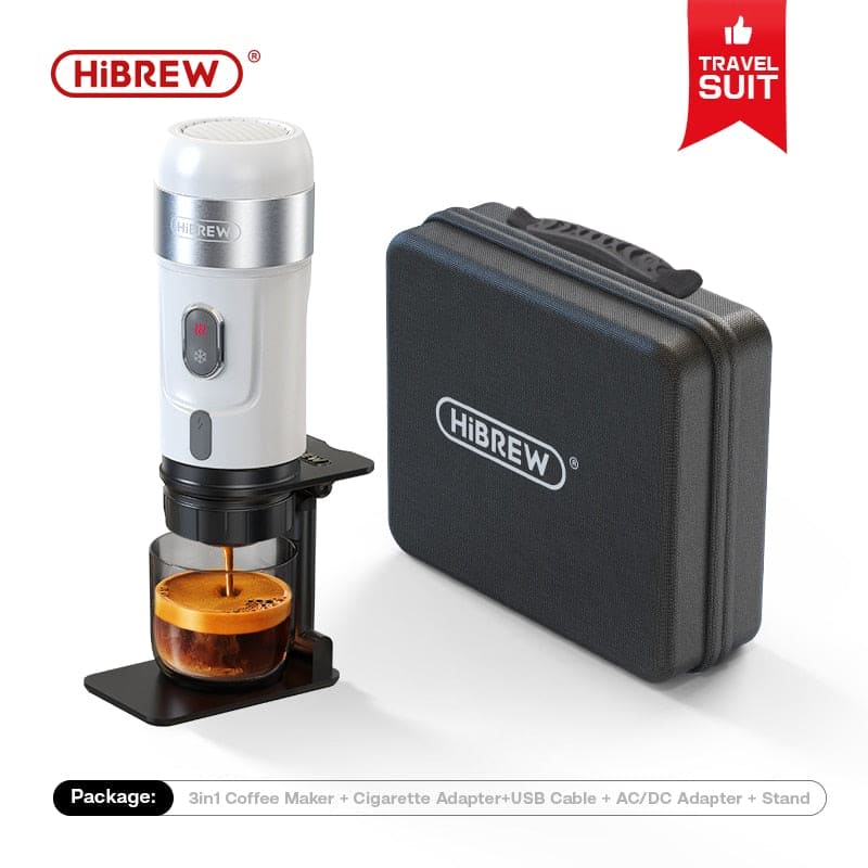 JavaJoy Portable Coffee Machine - Car & Home Espresso Maker